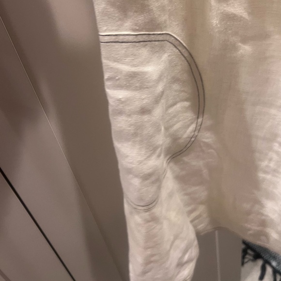 Designer linen swing dress - Picture 7 of 8